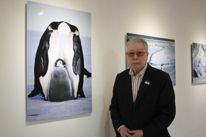 池田宏被稱為「南極先生」，他笑說，如果要稱呼他是哪裡人，大概是南極人最為恰當。（圖／記者許維寧攝，2018.11.20）