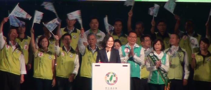 改革不回頭！蔡英文：這次選舉是台灣民主保衛戰
