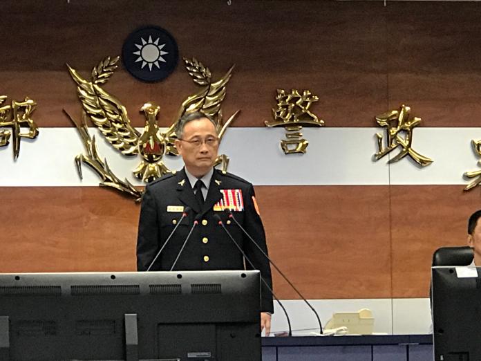 警政署長陳家欽表示，近日在網路出現各種危安或不實訊息，例如候選人人身安全危害、走路工等等，企圖製造恐慌及混淆視聽，這些已構成犯罪要件，呼籲民眾不要任意散播危安或不實訊息，造成社會不安，若有任何情資，也請提供警察機關偵辦。（圖／記者王鼎鈞攝,2018.11.23）