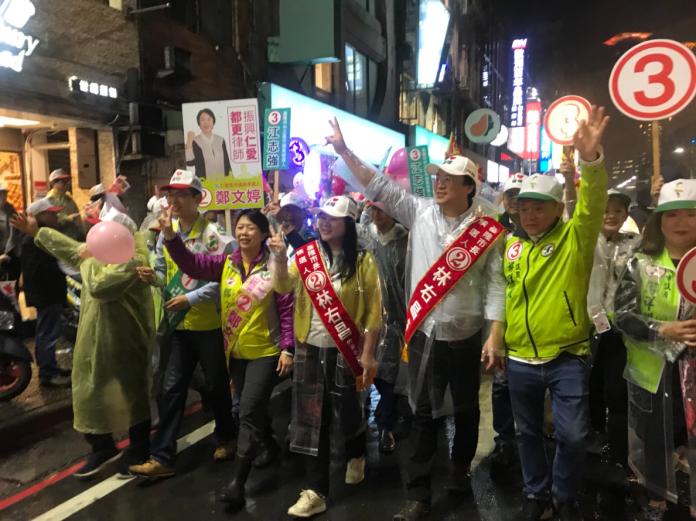 選前之夜（基隆）／林右昌徒步掃街　呼籲民眾投票挺基隆
