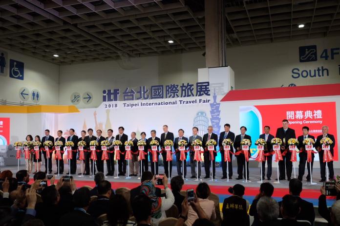 ITF台北國際旅展盛大開幕　葉菊蘭：將台灣推向全世界
