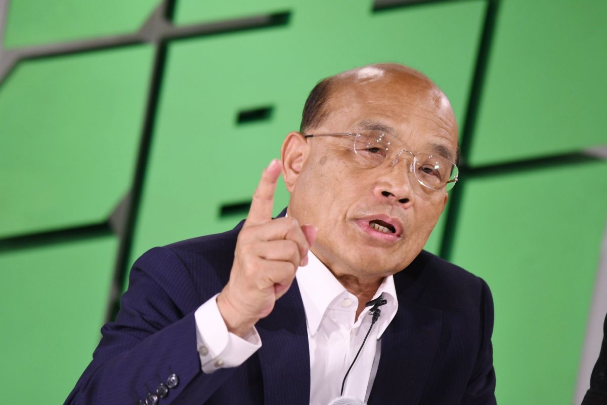 ▲時任民進黨主席的蘇貞昌過去也曾痛批：「總統若毀憲亂政，民主、自由與人權將岌岌可危！」（圖／NOWNEWS資料照）