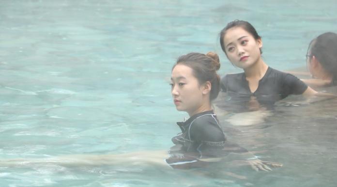 ▲武義溫泉，當地人稱「浙中華清池」，泉質無色無味，常年水溫在41度到51度間，很適合泡湯養生。 （圖 / 記者吳文勝攝）