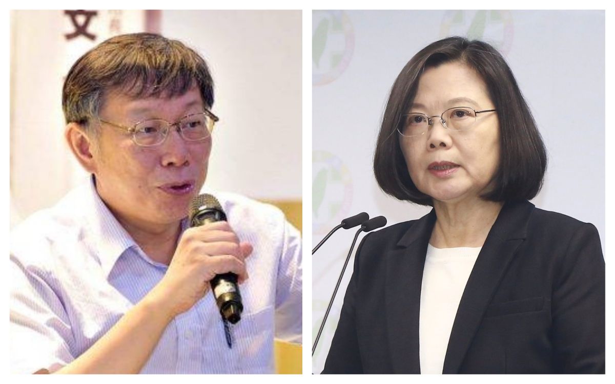 蔡英文總統與台北市長柯文哲選後重啟對話。（合成圖／台北市政府、NOWnews資料照）