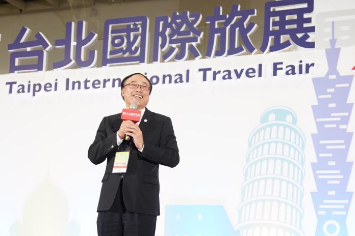 交通部觀光局周永暉局長勉勵所有參展單位未來持續共同努力提升展覽品質，一起將ITF打造為更有品質的國際旅展！
