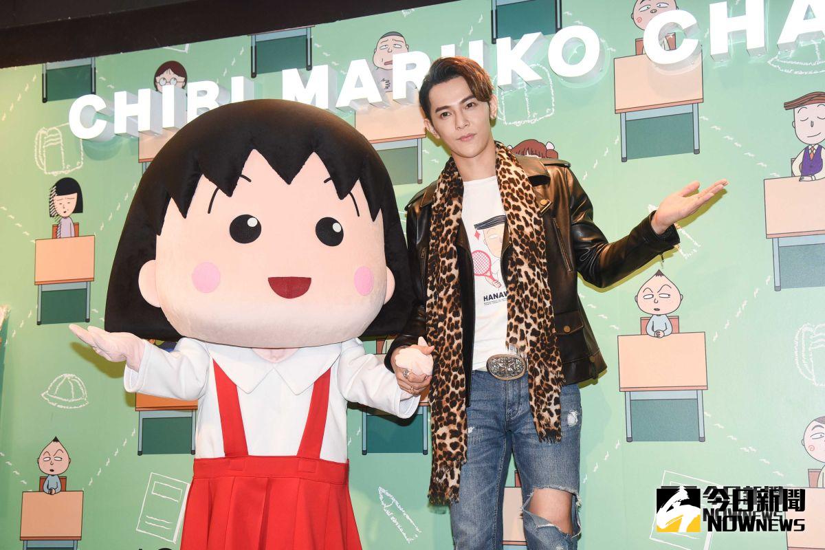 ▲汪東城出席櫻桃小丸子一日店長活動。（圖／記者陳明安攝，2018.11.27）