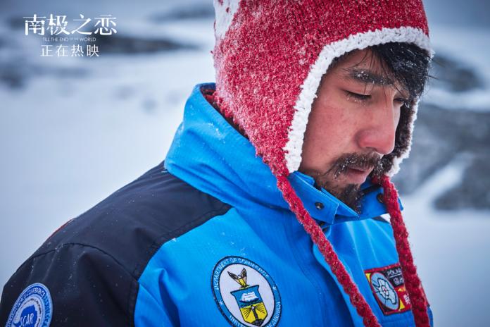 ▲趙又廷赴南極拍攝電影，面對許多困境。（圖／翻攝微博。）