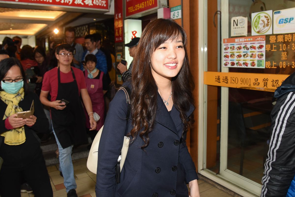 ▲潘恆旭狂讚韓冰美貌。（圖／記者陳明安攝，2018.11.28）