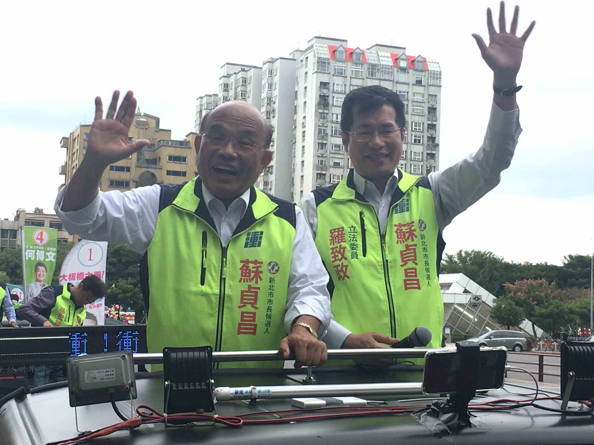 ▲蘇貞昌希望黨、政要好好的回應民意，勇敢地來檢討自己、誠實面對。（圖／記者陳志仁攝）