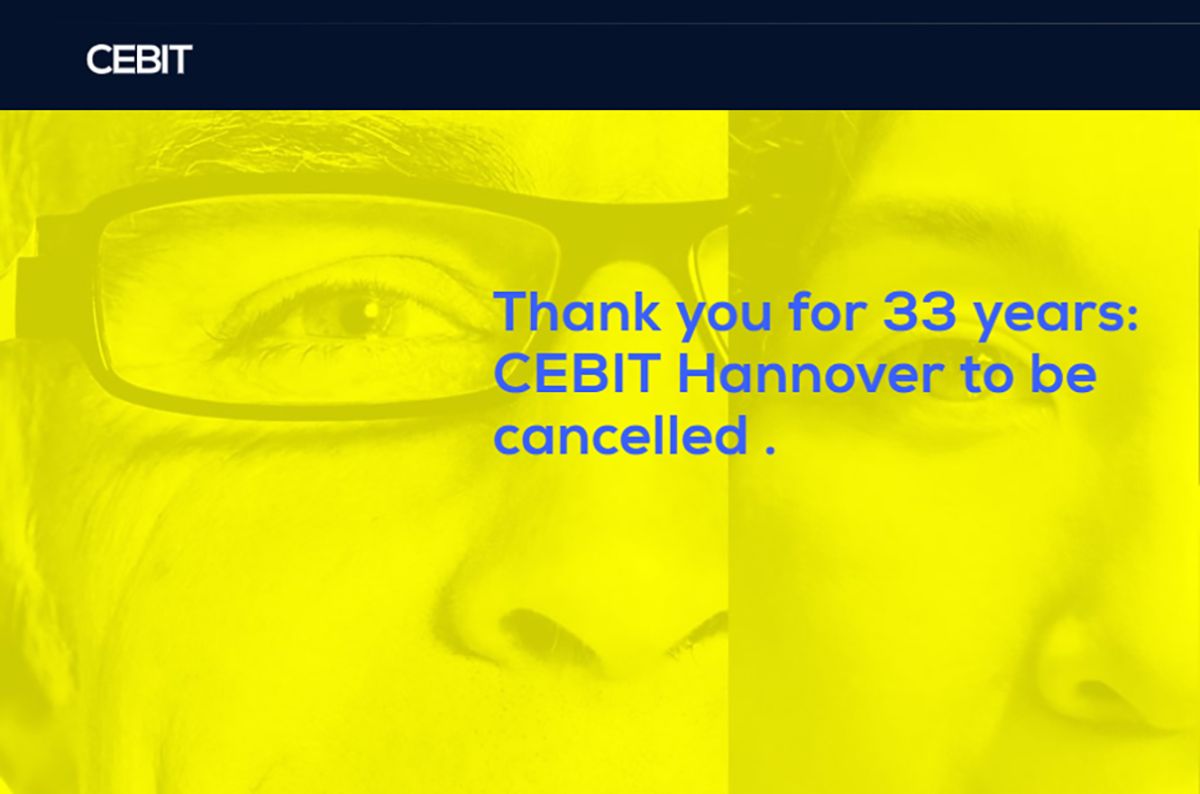 ▲全球最大科技電腦展的除了有台灣的 COMPUTEX TAIPEI 外，還有德國的 CEBIT（漢諾威電腦展）；主辦單位突然宣布停辦，這也意味著從 1986 年至今見證資訊產業飛黃騰達的 CeBIT，將與 IT 業界道別離。（圖／翻攝CEBIT官網）