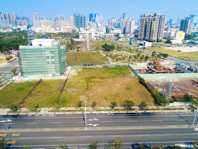 ▲新都段334地號-42期中都重劃區。（圖／高市地政局提供,2018.11.29）