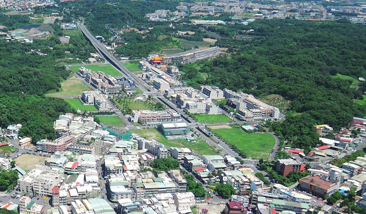 ▲大坪頂一號道路區徵。（圖／高市地政局提供,2018.11.29）
