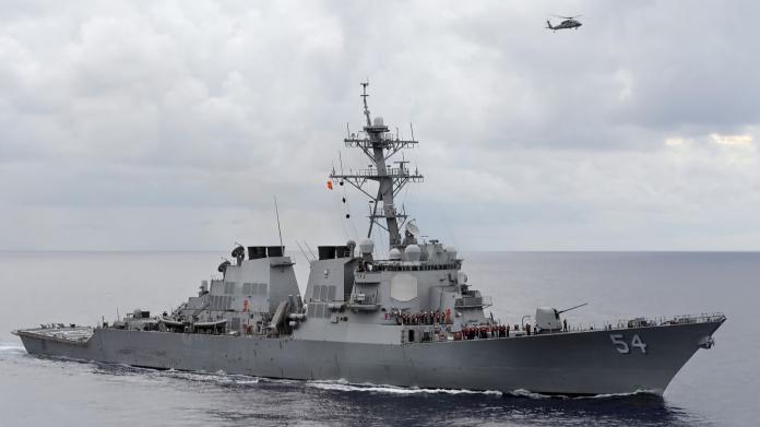 美軍艦第三度航行台灣海峽　陸外交部表達嚴正抗議
