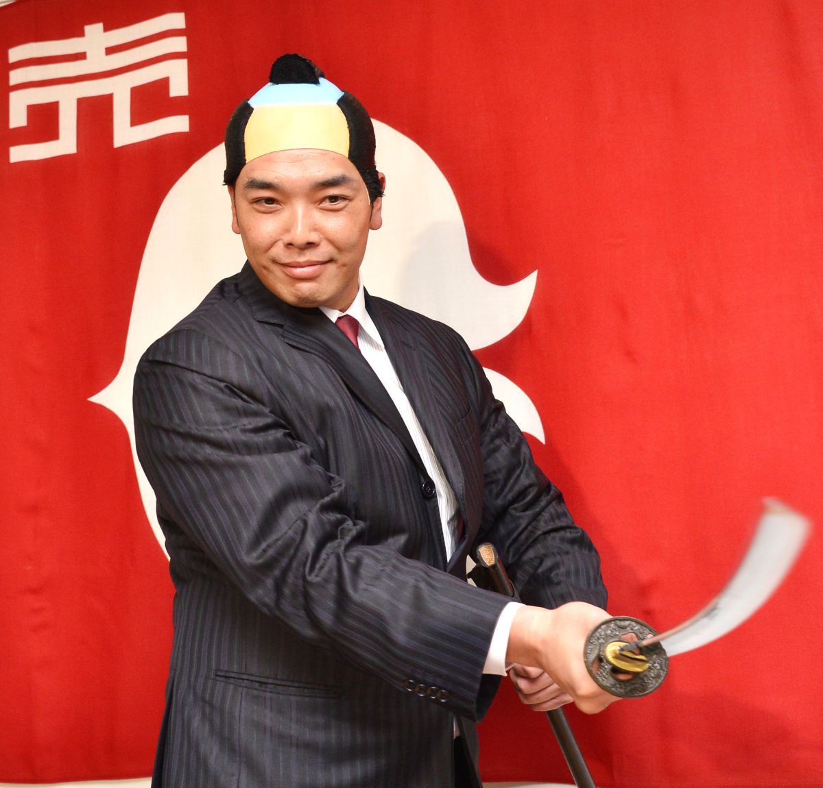 阿部慎之助。（圖／美聯社／達志影像）