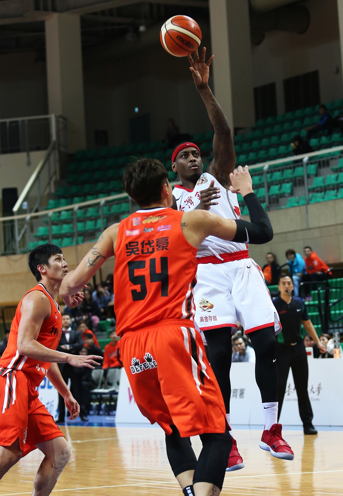 ▲台銀洋將伍茲。（圖／籃協提供）