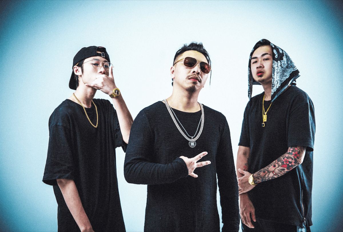 ▲「187 INC」成員Monkey、「臭屁嬰仔」成員立勝、艾文同學3人跨團、跨世代組成限定組合，這次聯手推出最新單曲。（圖／混血兒娛樂提供）