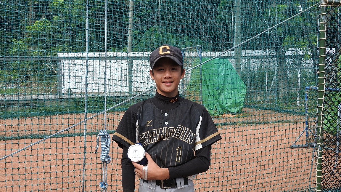 長濱國小強棒朱盟。（圖／黃建霖攝）