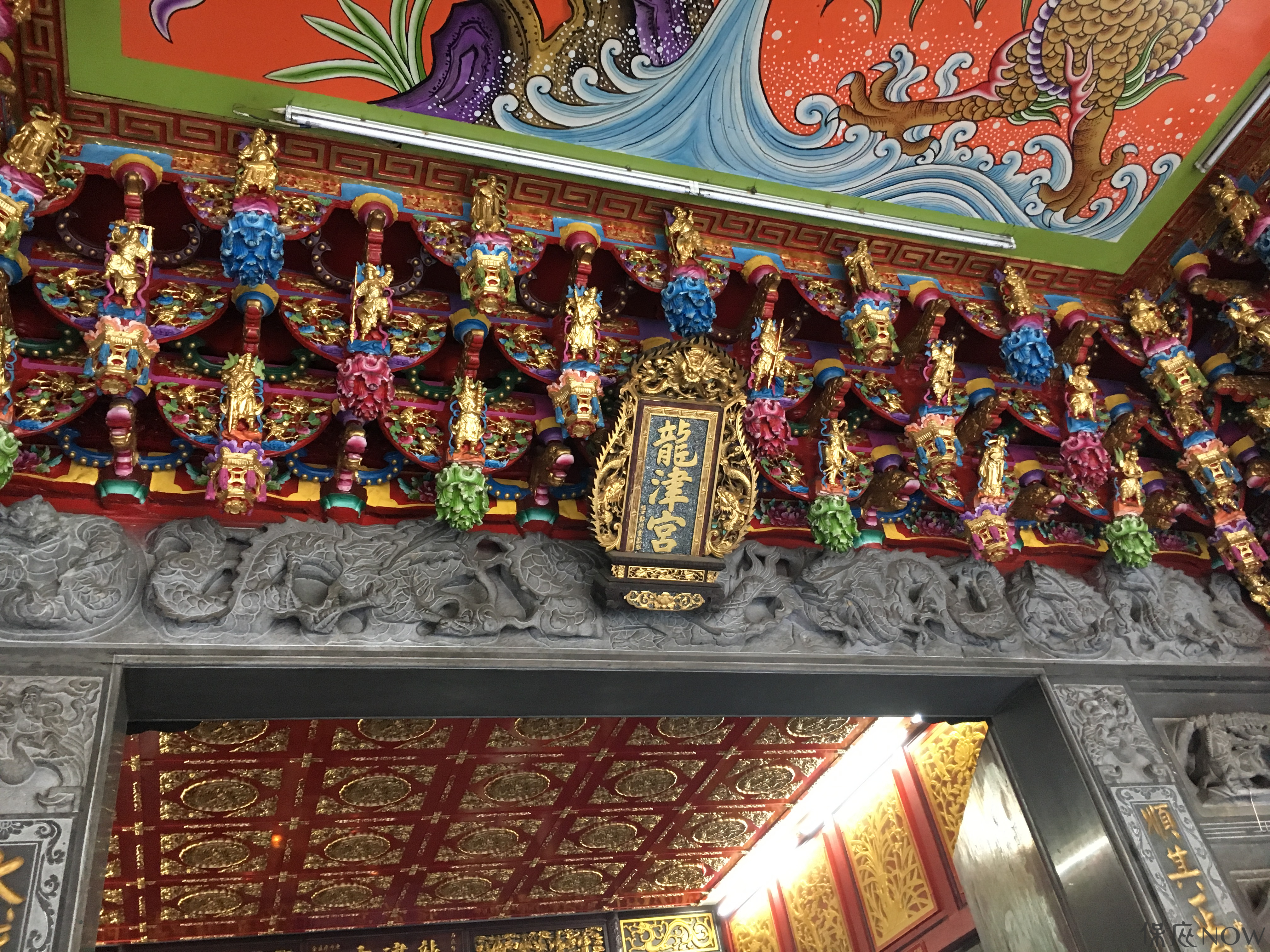 艋舺龍津宮是艋舺重要的信仰中心。（圖／記者黃彥昇攝）