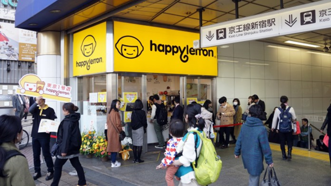 ▲ 雅茗「快樂檸檬」東京首店。(圖：雅茗提供)