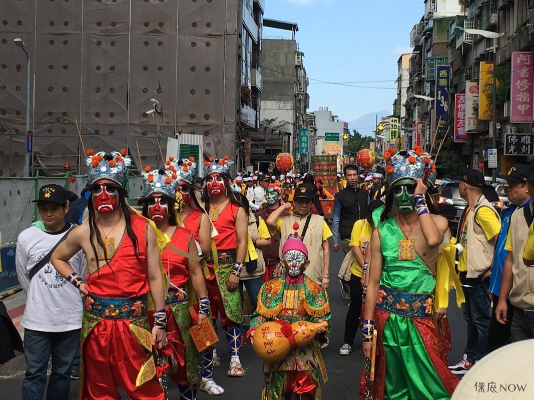 青山宮八將團。（圖／記者黃彥昇攝）