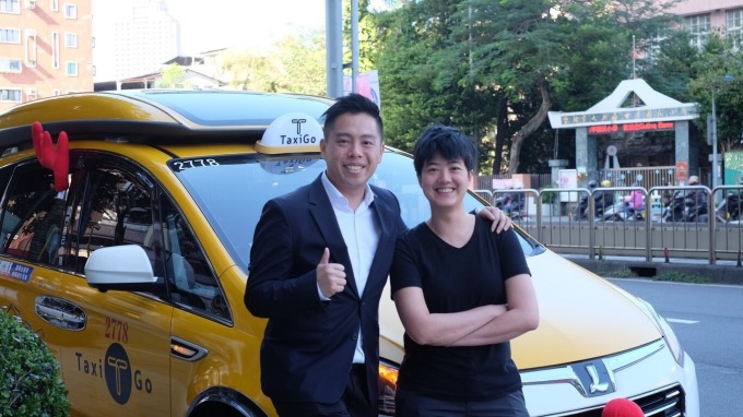▲ TaxiGo執行長陳泰成(左)。(圖：TaxiGo提供)