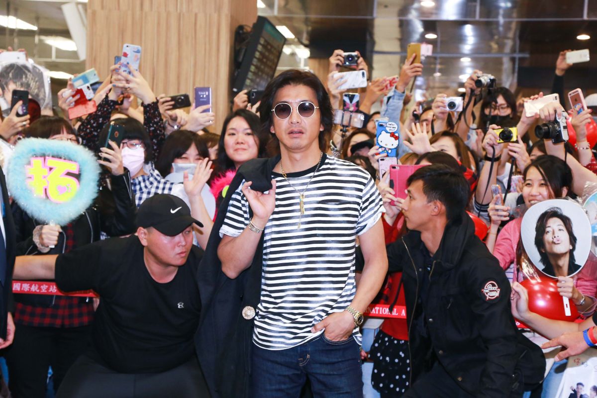 ▲木村拓哉旋風抵台。（圖／記者葉政勳攝 , 2018.12.01）