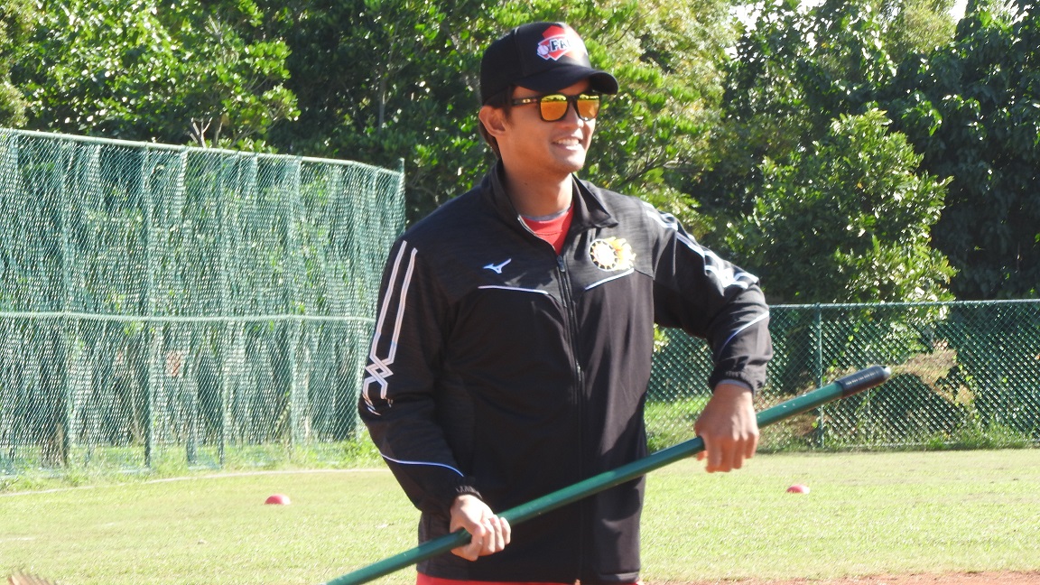 桃猿球星林知譽。（圖／黃建霖攝影）