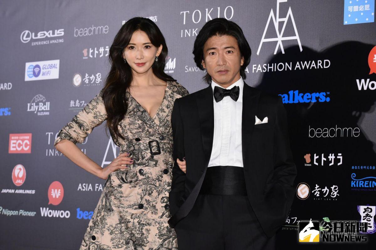 ▲木村拓哉（右）說要幫林志玲慶生。（圖／記者林柏年攝，2018.12.1）