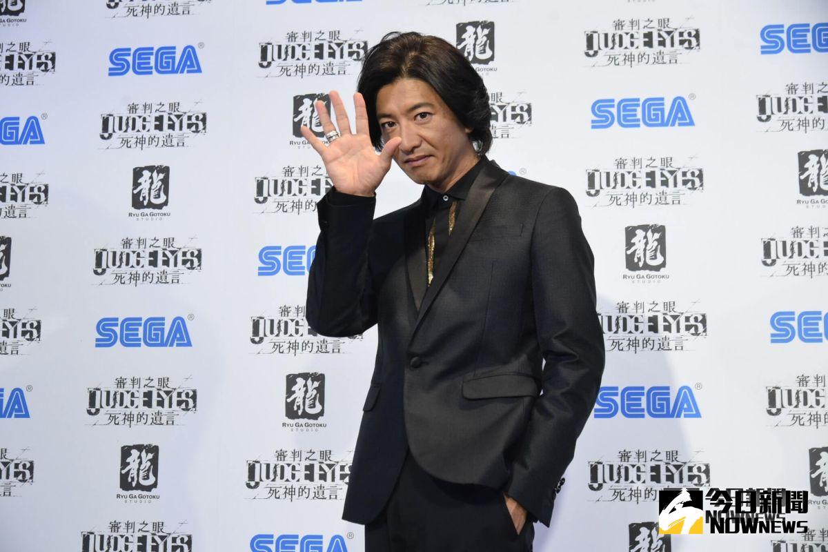 ▲木村拓哉日前來台出席遊戲發售活動。（圖／資料照）