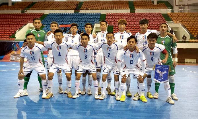 足球／U20五人制中華男足兩戰全勝　晉級亞錦賽決賽圈
