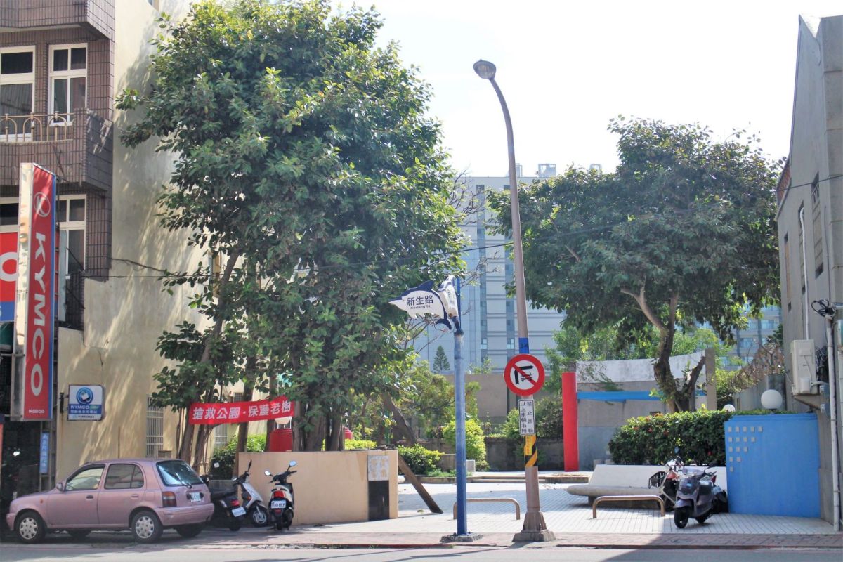 ▲澎湖舊電廠園區周邊第2次公共工程說明會因涉及隆貴公園老樹搬遷引發住民與環保團體反對(圖/記者張塵攝)