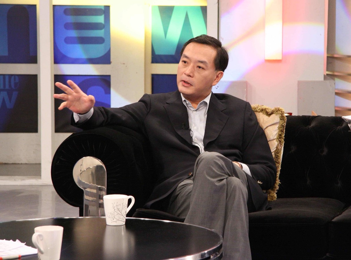  ▲嚴凱泰透露對於女兒是「零期待」。（圖／中天提供,  2018.12.4）