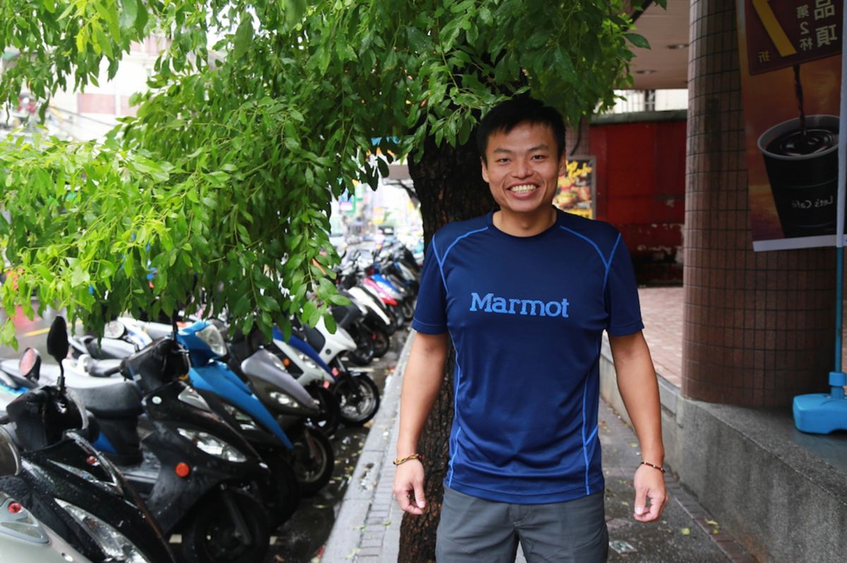 台灣登山家呂忠翰。（圖／葉政勳攝）