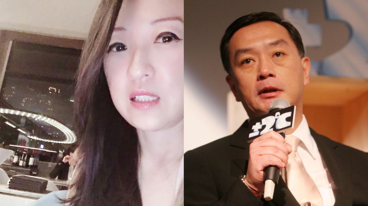 ▲知名DJ 黎明柔（左圖）與已故裕隆董座嚴凱泰有過一段情。（圖／臉書、NOWnews資料照）