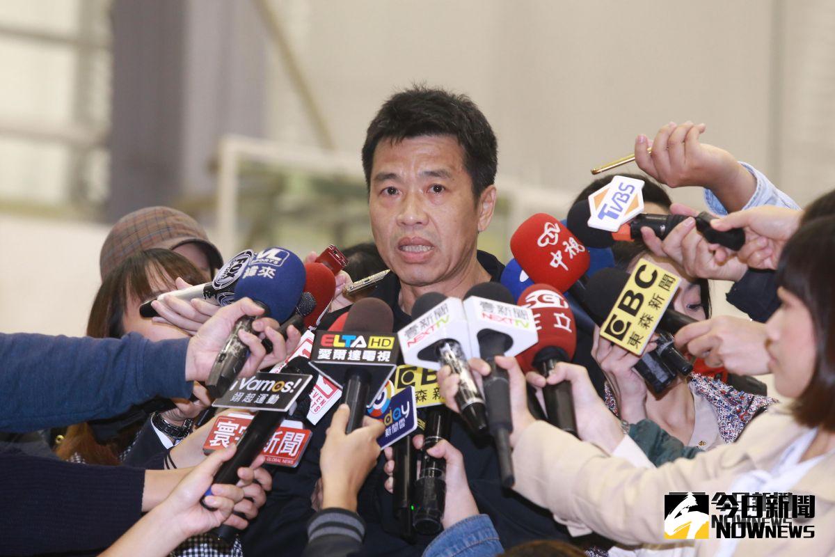 ▲裕隆籃球隊總教練林正明聽到裕隆董事長嚴凱泰過世的消息直到現在還不敢相信。（圖／記者葉政勳攝 , 2018.12.05）