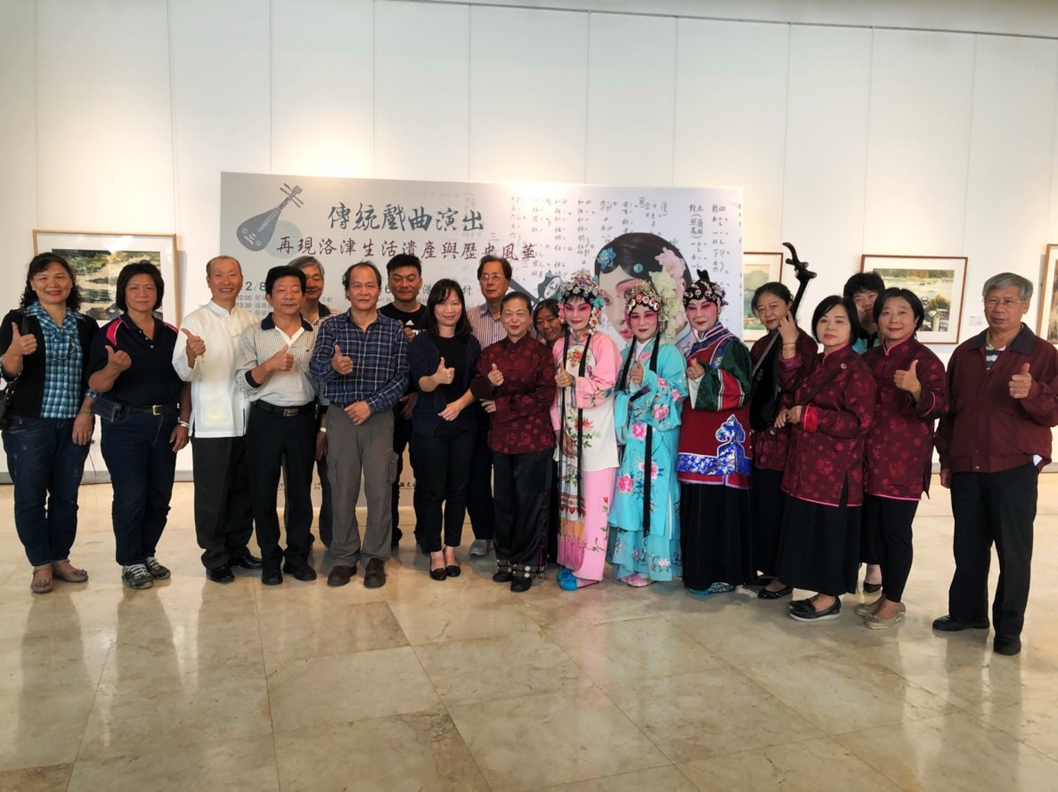 ▲彰化縣文化局舉辦千帆入港詠洛津傳統戲曲演出活動宣傳會，以劇場演出，再現洛津生活遺產與歷史風華。（圖／記者陳雅芳攝，2018.12.05)