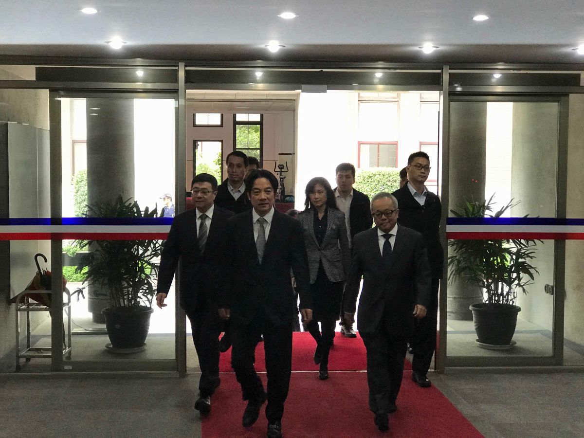 行政院長賴清德召開「說明選後檢討結果」記者會，宣布時間一到，他將提出內閣總辭。（圖／記者王鼎鈞攝,2018.12.7）