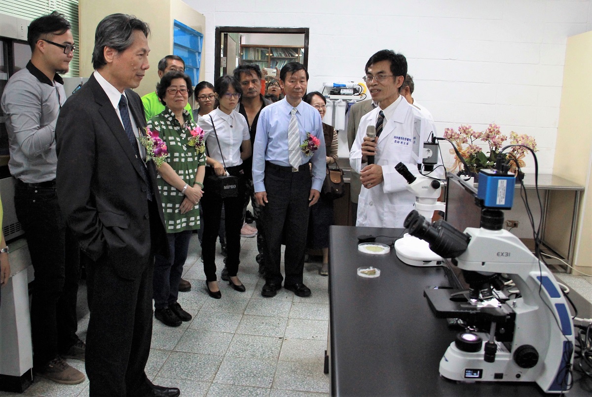 ▲屏科大「植物醫學教學醫院」揭牌典禮，將推動「植物醫師」制度。（圖／記者陳宗傑攝,2018.12.07）