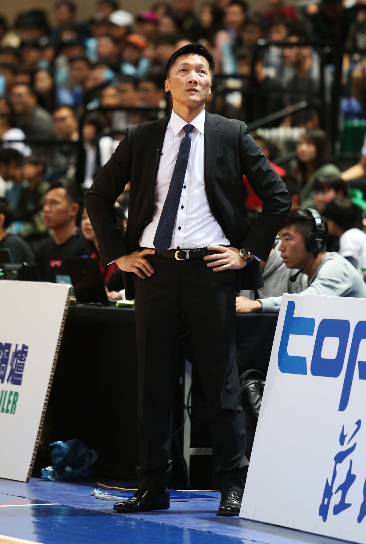 ▲富邦總教練許晉哲。（圖／籃協提供）
