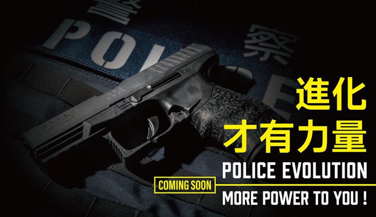 ▲Walther PPQ M2手槍。（圖／翻攝自臉書NPA署長）