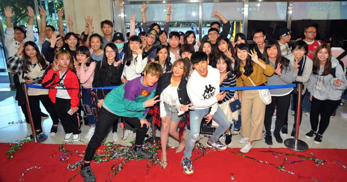 ▲展榮（左起）、茵聲、展瑞將登上《紅白》。（圖／台視提供）