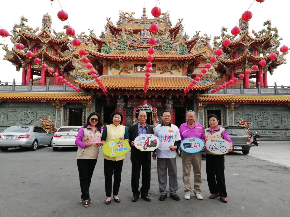 ▲嘉義巿奉天宮佔地約1500坪，廟貌蘶峨宏偉，建設已臻完善，特別舉辦媽祖健走活動，提倡正當休閒也發揚媽祖慈悲精神。（圖/記者邱嘉琪攝，2018.12.11）