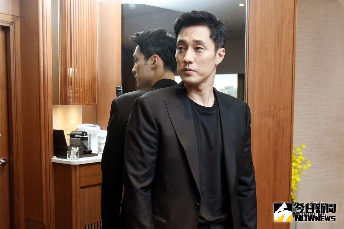 ▲蘇志燮坦言41歲真的老了，跑步都覺得累。（圖／記者林柏年）