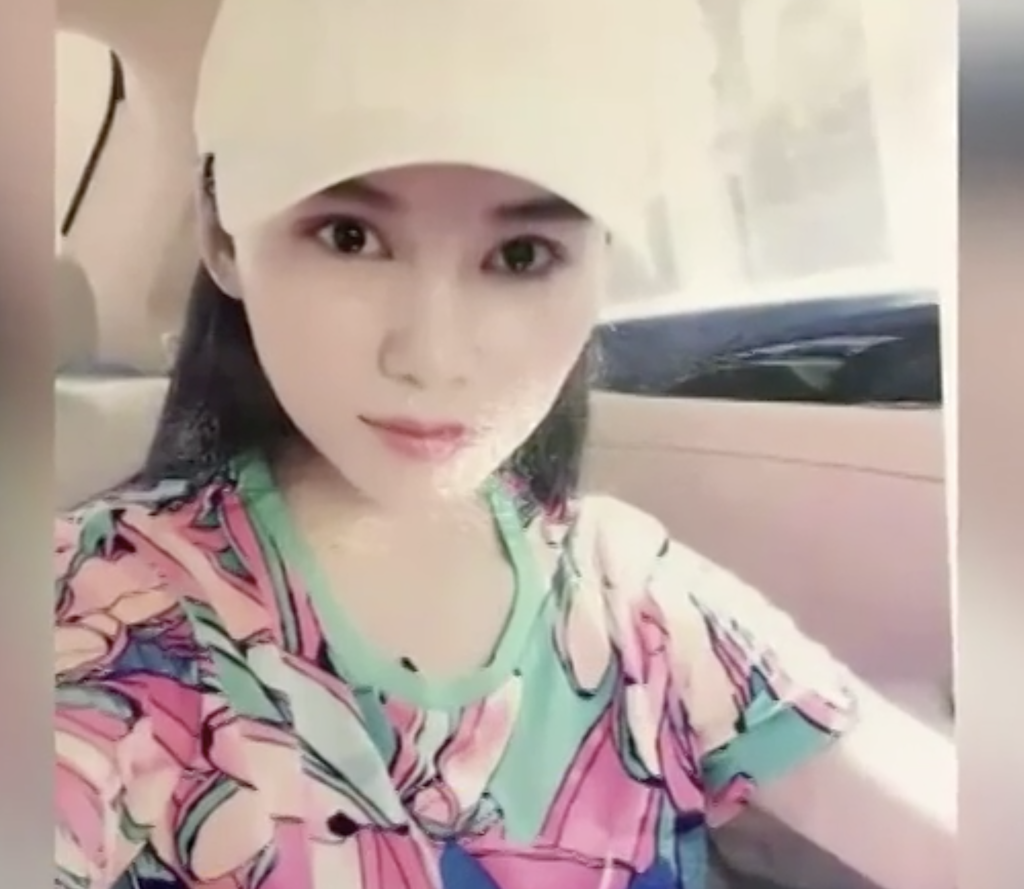 安徽高顏值「美女老賴」朱麗麗在網路上爆紅。（圖／網易）