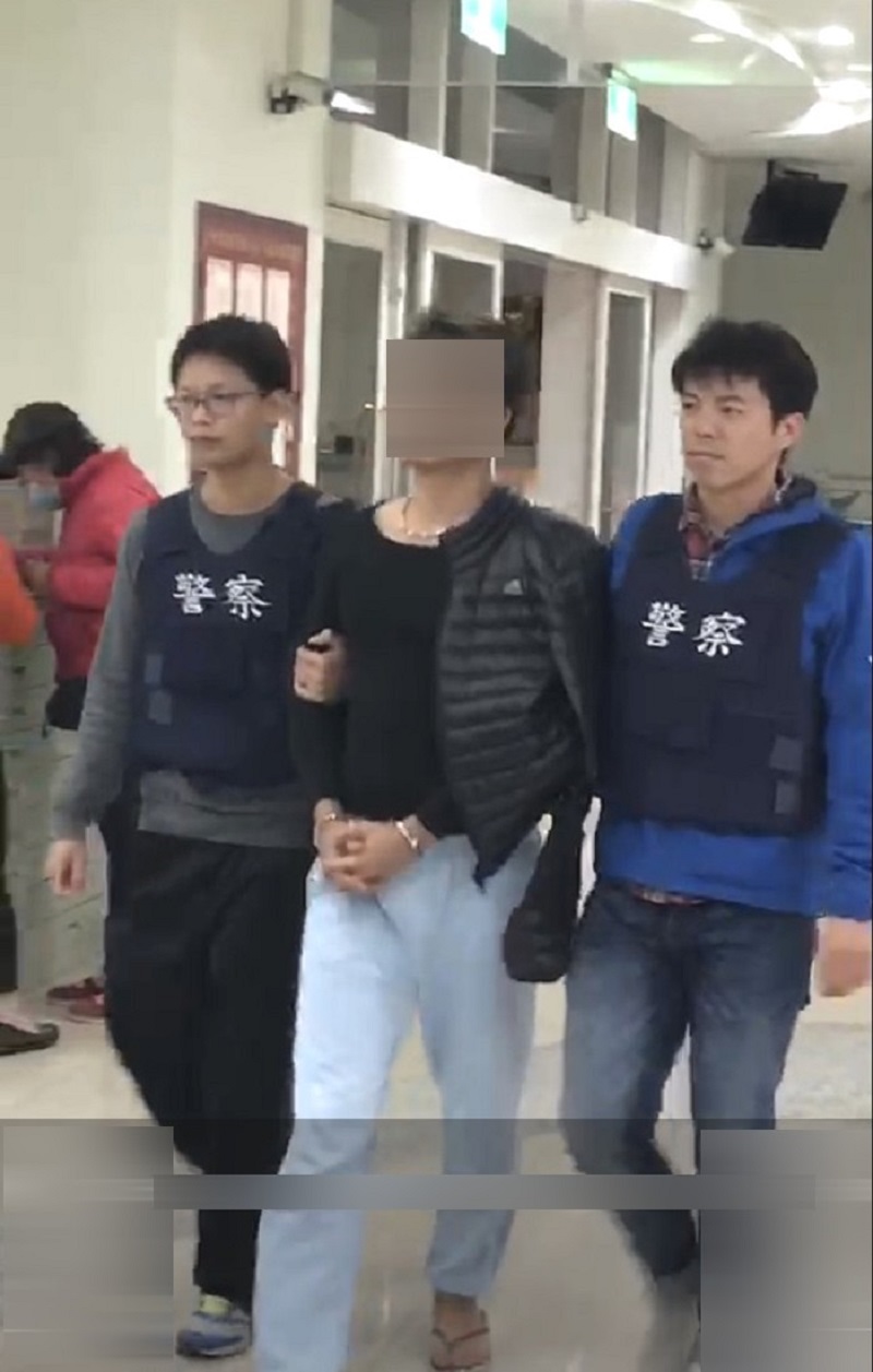 ▲台中市第五分局文昌派出所只花18小時就逮捕開槍討債的嫌犯 （圖／記者力軍攝, 2018.12.14）