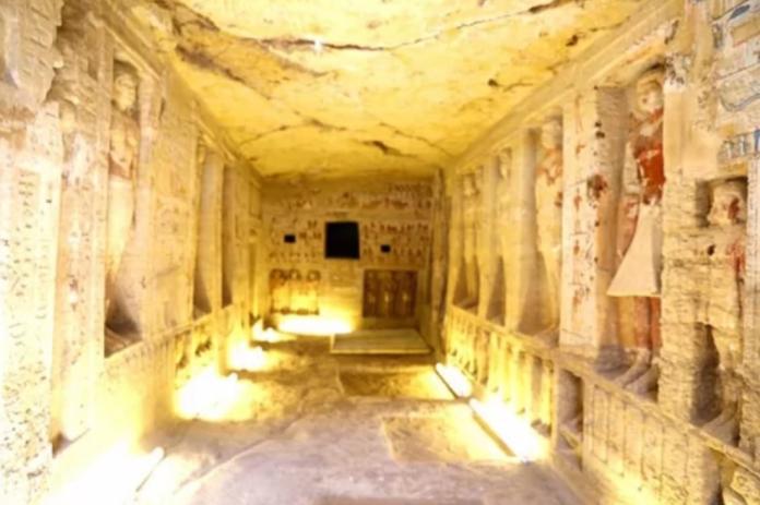 影／今年最美！埃及王室祭司墓室    距今4400年
