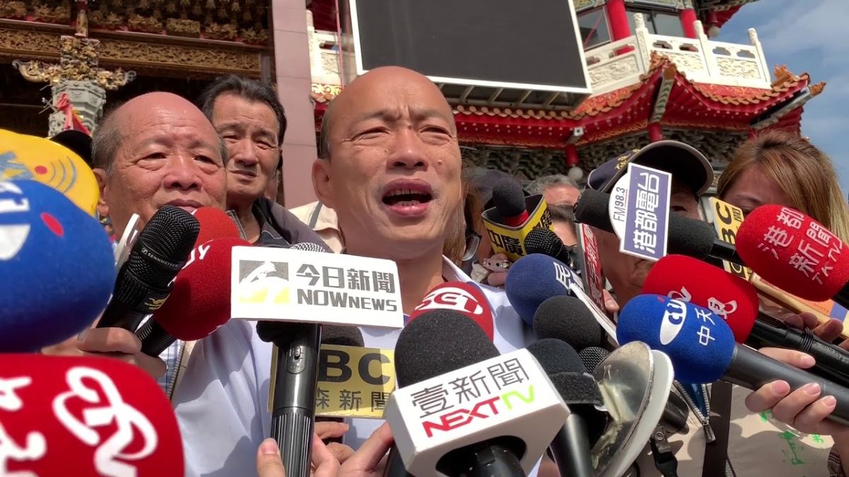 ▲韓國瑜表示小內閣人事徵詢過程還算順暢，大概可提早在20日左右就跟外界報告。（圖／記者郭俊暉攝 , 2018.12.17）