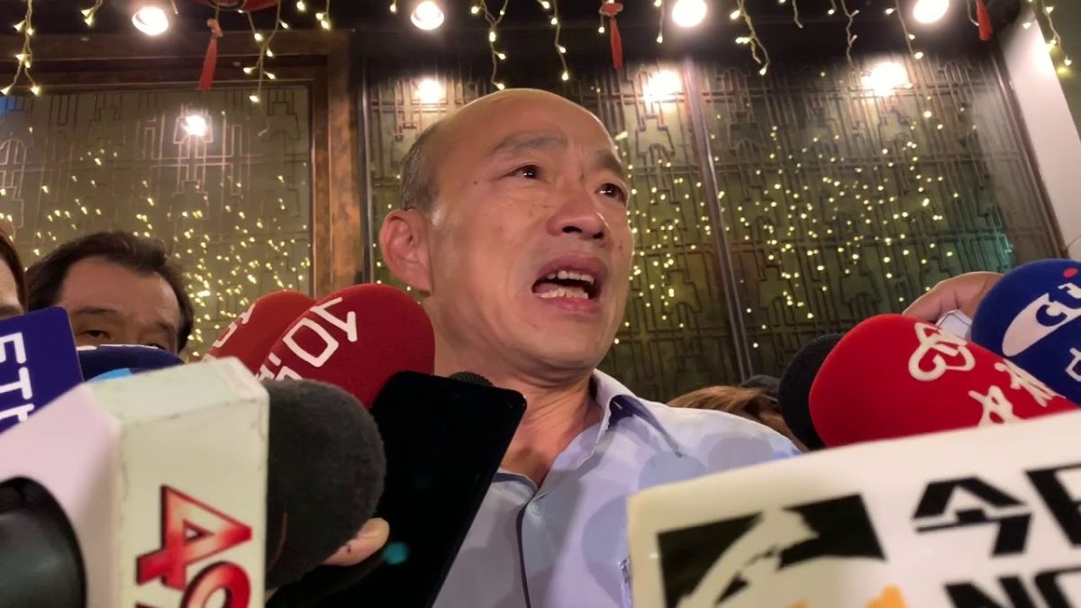 ▲韓國瑜出席「如何發展高雄米其林餐飲文化」餐敘座談。（圖／記者郭俊暉攝 , 2018.12.17）