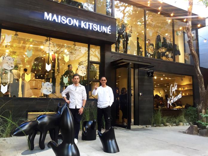 Gildas Loaec與Masaya Kuroki在2002年所創立的法國品牌Maison Kitsune。圖＠Maison Kitsune臉書