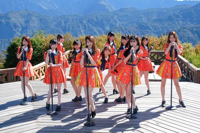 ▲AKB48 Team TP推出首張單曲，MV赴高海拔的阿里山拍攝。（圖／好言娛樂提供）